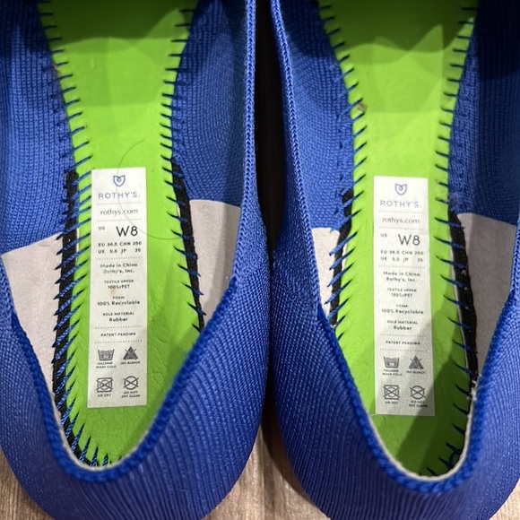 Rothy’s Loafer in Cornflower, size 8 - Picture 6 of 6